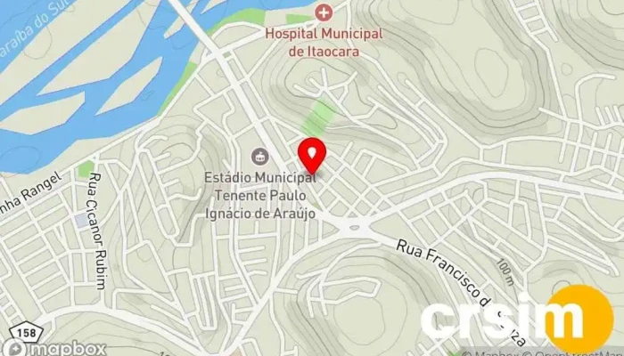 mapa de HAZLO LOJA 1 Loja de calçado, Loja de Roupa em Itaocara