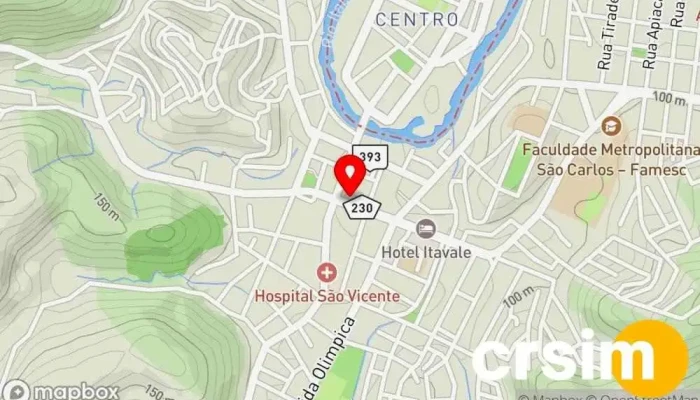 mapa de Hering Loja de Roupa em Bom Jesus do Itabapoana
