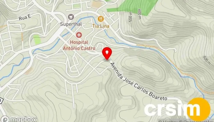 mapa de Hévora Lingerie Loja de lingerie em Cordeiro