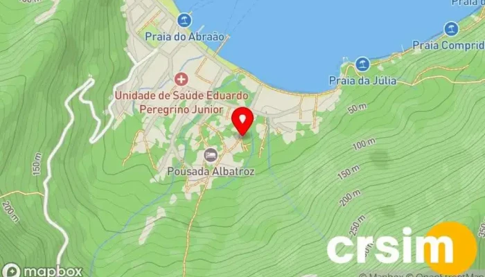 mapa de Holandes Hostel Albergue, Cama e café, Pousada em Angra dos Reis