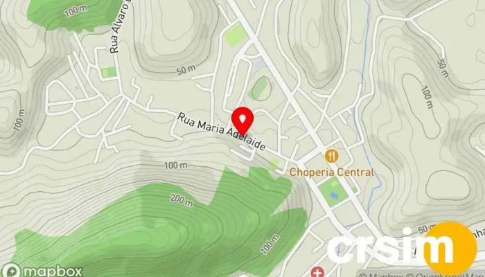 mapa de Iana Tosta atelier Costureira em Conceição de Macabu