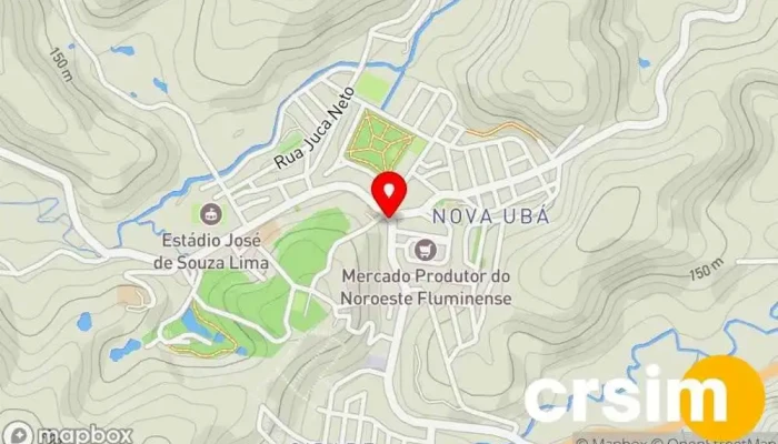 mapa de Icelix Sobremesas e Sorvete Sorveteria em São José de Ubá