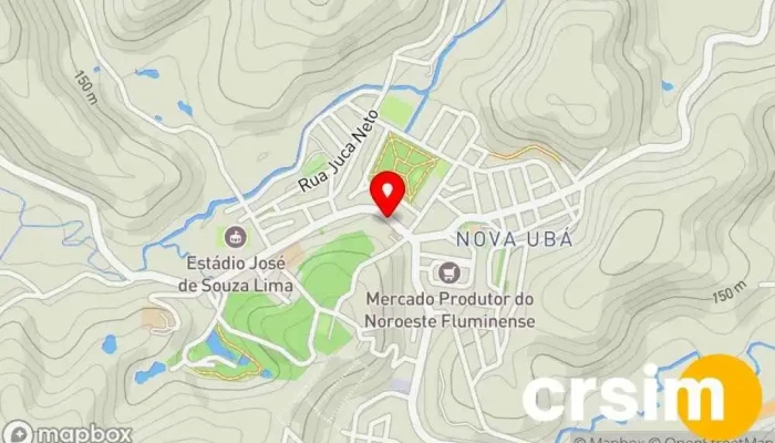 mapa de Igreja Batista em São José Ubá Igreja Batista em São José de Ubá