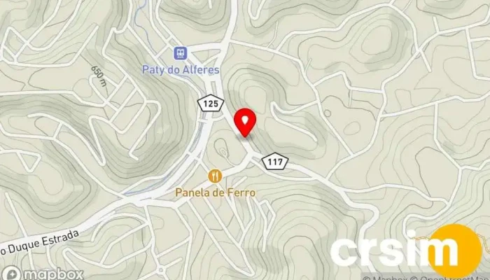 mapa de Ilza f Lima Loja de Roupa em Paty do Alferes
