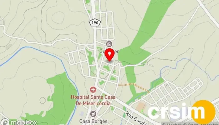 mapa de Imagem Loja de Roupa em - Centro