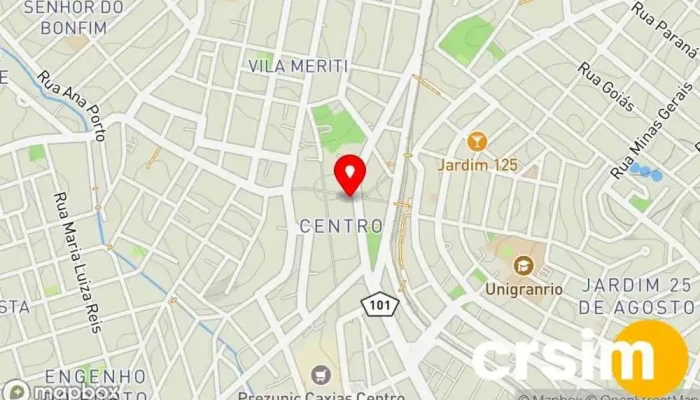 mapa de INEX CAXIAS - ZAHARA Loja de Roupa em Duque de Caxias
