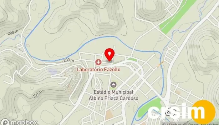 mapa de Infobazar eletrônico Loja em Porciúncula