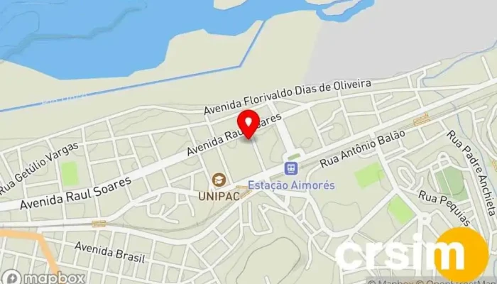 mapa de Intuitiva Modas Loja de roupas de designer em - Centro