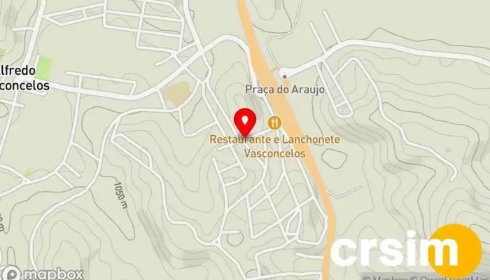 mapa de Irmãos Gava Materiais de Construção Loja de materiais de construção em - Pio XII
