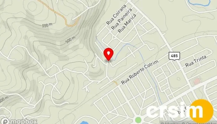 mapa de Israel da Silva Comércio de Materiais de Construção Loja de materiais de construção em Itatiaia