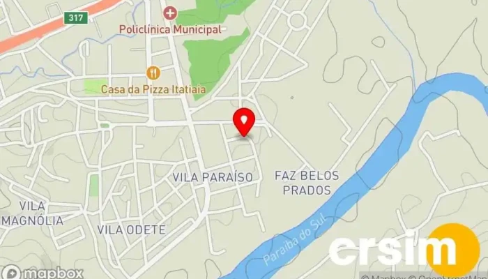 mapa de Itatiaia r.j Oftalmologista em Itatiaia