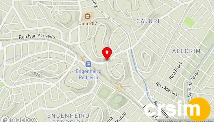 mapa de J A Moda Fashion Loja de Roupa em Japeri