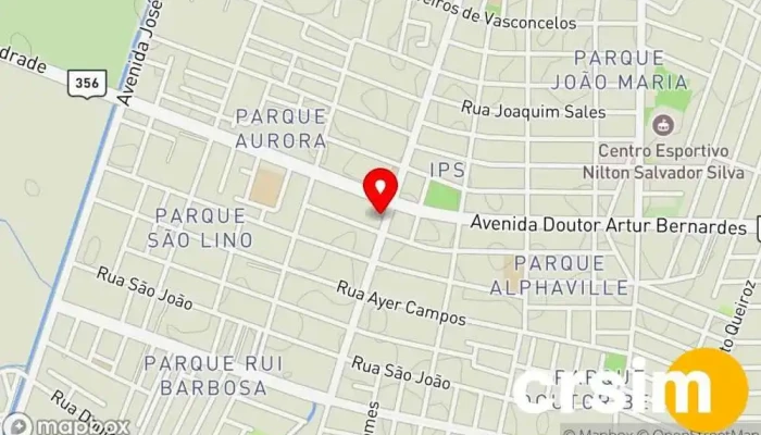 mapa de Jabock Moda Feminina Loja de Roupa em Campos dos Goytacazes