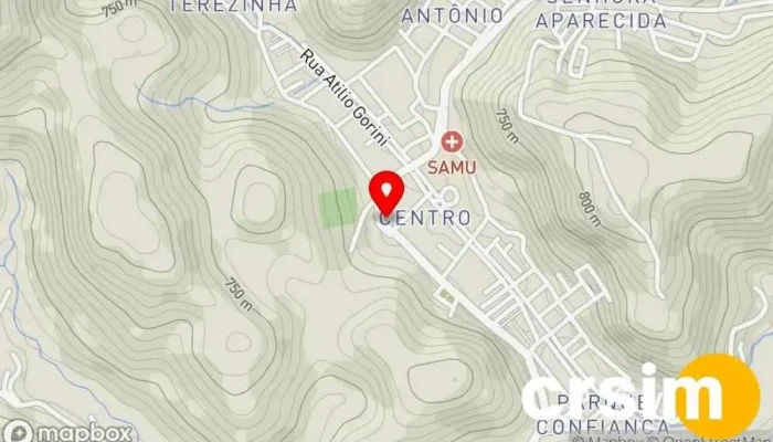 mapa de Jabuticaba Butique Butique em 80-166 - Centro