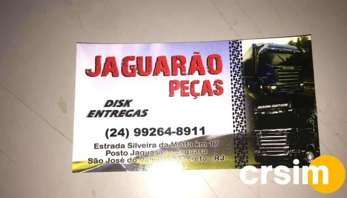 Jaguarao Pecas E Acessorios Ltda Do Proprietario - São José Do Vale Do Rio Preto