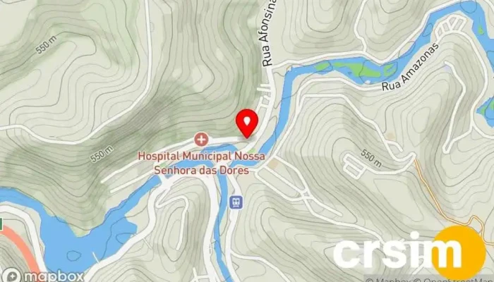 mapa de J.B. Ribeiro Armarinho Armarinho em Areal