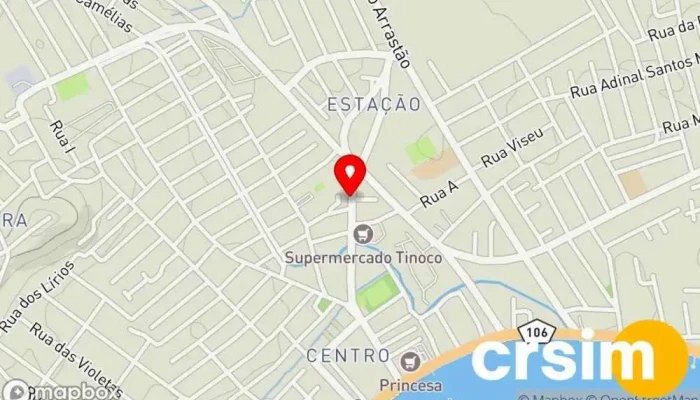 mapa de Jessy Braganca Loja de Roupa em Iguaba Grande