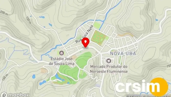 mapa de Jhuly Katlhen Makeup Centro de saúde e beleza em São José de Ubá