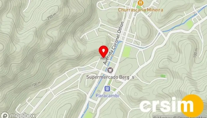 mapa de Jm multimarcas Loja de Roupa em Paracambi