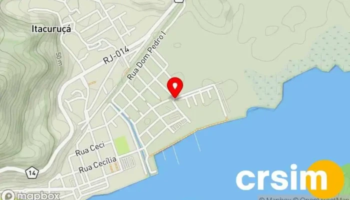 mapa de Jpaperfesta Loja de materiais para artesanato em Mangaratiba