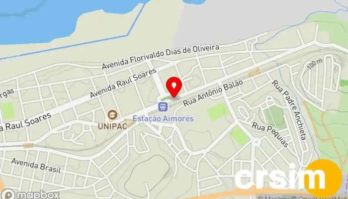mapa de Juliana Passos Acessorios Joalheria em - Centro