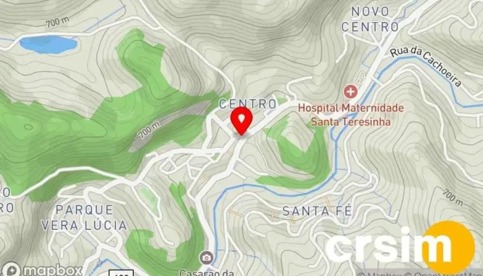 mapa de Kalu Modas Loja de Roupa em São José do Vale do Rio Preto