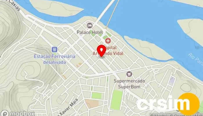 mapa de Kelly moda intima Loja de Roupa em São Fidélis