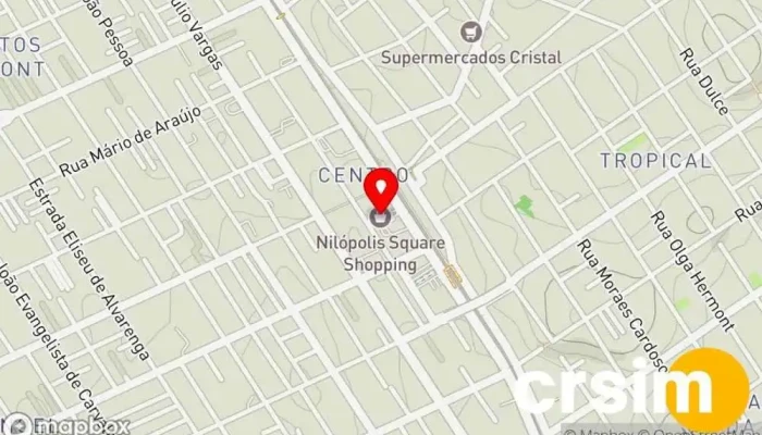 mapa de Kompassio Moda Feminina Loja de moda feminina em Nilópolis