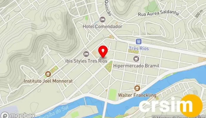 mapa de Leader - Três Rios Loja de moda feminina em - 2º piso - Três Rios