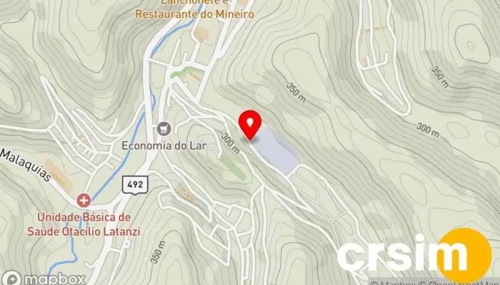 mapa de Leitino Comércio e Indústria de lácteos ltda Mercado industrial em Macuco