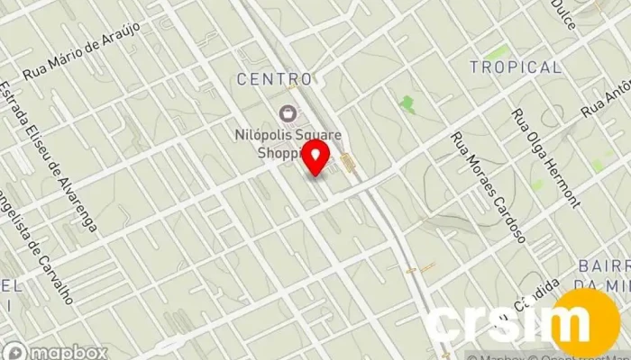 mapa de Lidia Noivas Loja de vestidos de noiva em Nilópolis