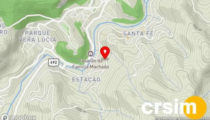 mapa de Liliane Clothes Loja de roupas para jovens em São José do Vale do Rio Preto