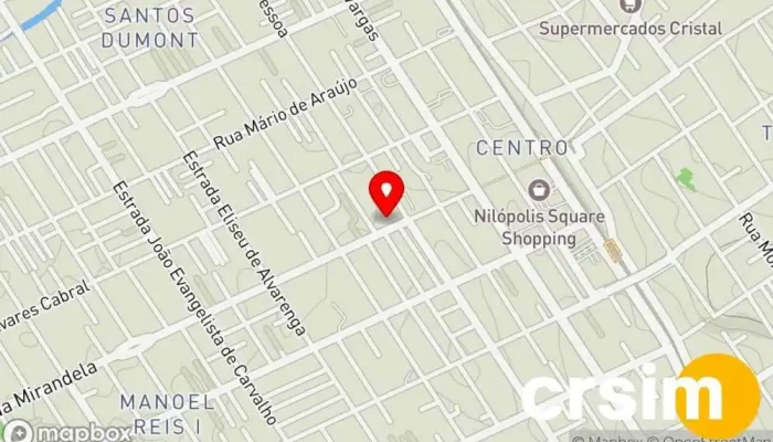 mapa de Liritty Loja de Roupa em Nilópolis