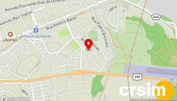 mapa de Loja Absoluta Loja de Roupa em - parque dos eucaliptos