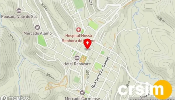 mapa de Loja alternativa / roupa infantil Loja de roupas para bebês, Loja infantil em Carmo