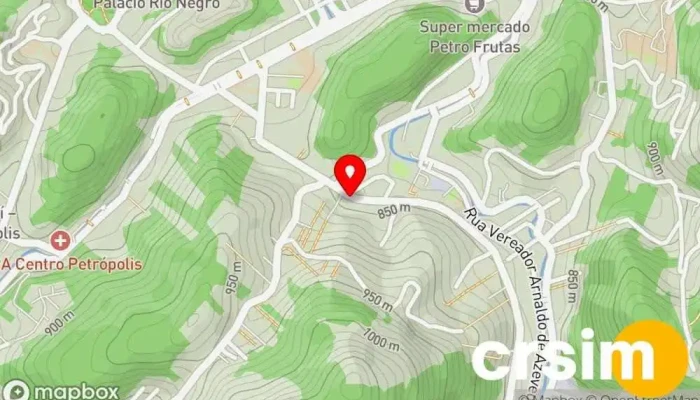 mapa de Loja ARSL - Arsenal Loja de roupas para jovens, Loja de Roupa em Petrópolis