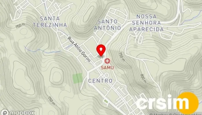 mapa de Loja Bernadete Roupas e Acessórios Loja de Roupa em Varre-Sai - RJ
