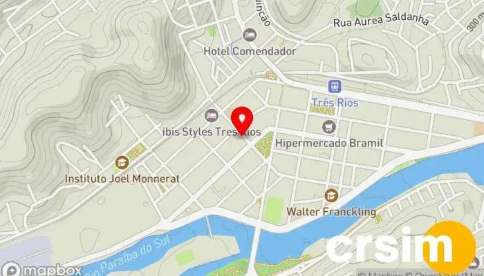 mapa de Loja Brasil Lar Loja de artigos domésticos em - Três Rios