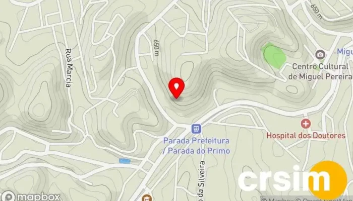 mapa de Loja Canedo Loja de Roupa em Miguel Pereira