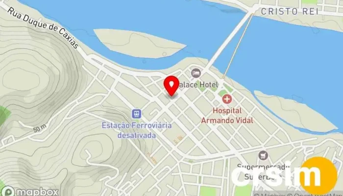 mapa de Loja Charme Loja de Roupa em São Fidélis