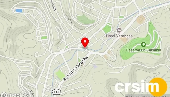 mapa de Loja D+ Loja em Miracema