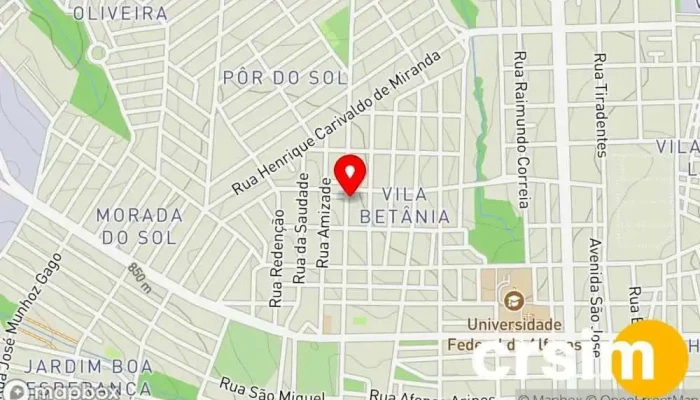 mapa de Loja da Renata Loja de Roupa em - Vila Borges