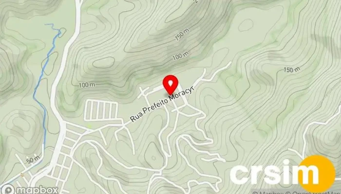 mapa de Loja da Tânia Gráfica, Loja em Paracambi