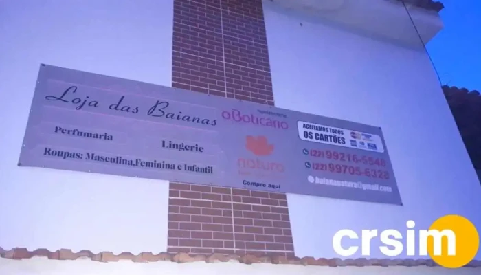Loja das Baianas - Carmo