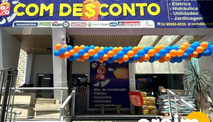 Loja de Materiais Eletricos Com De$conto Paraty - Materiais Para Construção, Eletrico, hidráulico e Ferramentas Paraty - Paraty