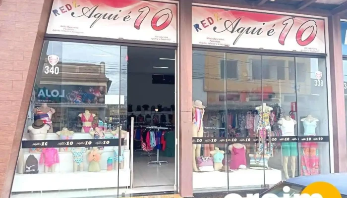 Loja De Roupas Rede Aqui E 10   Abaete Mg Principal - - Centro