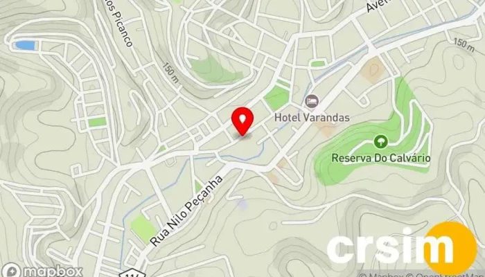 mapa de Loja Do Juca Loja de materiais de construção em Miracema