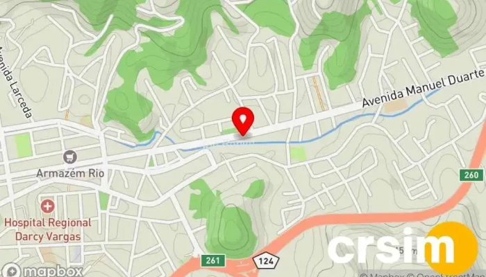 mapa de Loja DTudo Loja de Roupa em Rio Bonito