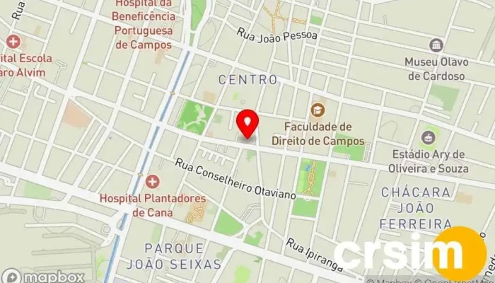 mapa de Loja Estrelinha Mágica Loja de Roupa em Campos dos Goytacazes