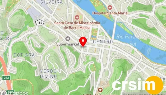mapa de Loja Fase Loja de Roupa em Barra Mansa